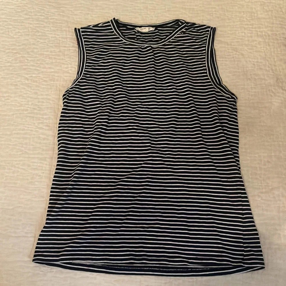 Nili Lotan Striped Tank Top S - Picture 1 of 3